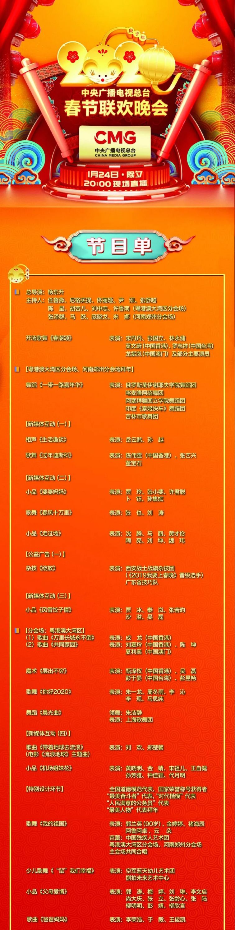 春晚节目单2013 春晚节目单2013