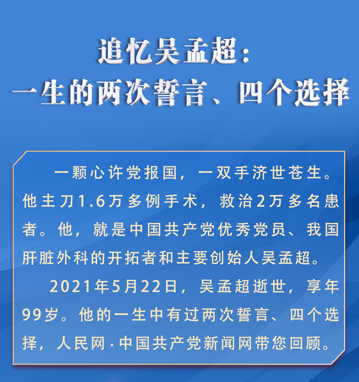 吴孟超的生平简介