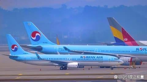 大韩航空客机产生毛病