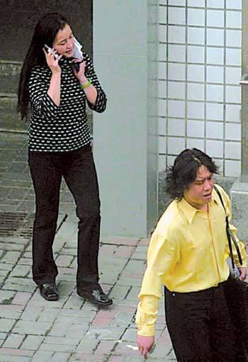 顾长卫与神秘女子