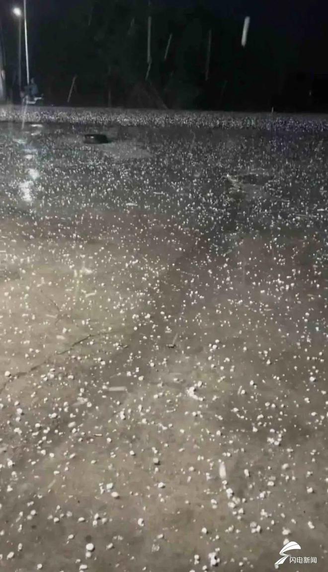 北京突降冰雹大如鹌鹑蛋