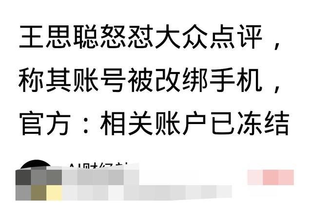 王思聪怼公共点评
