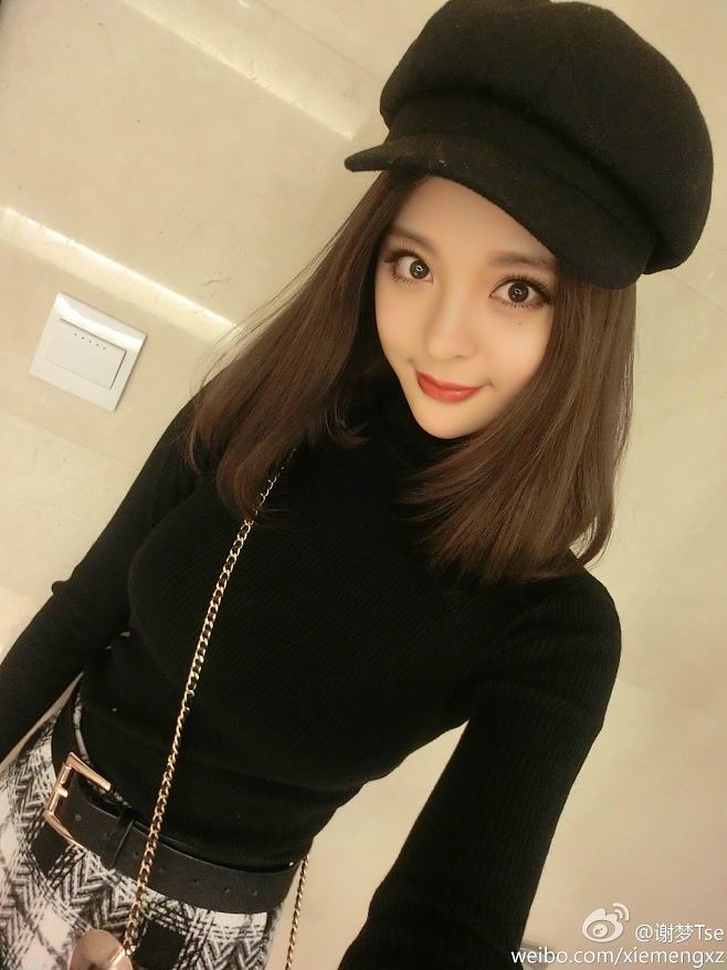 百里挑一谢梦微博