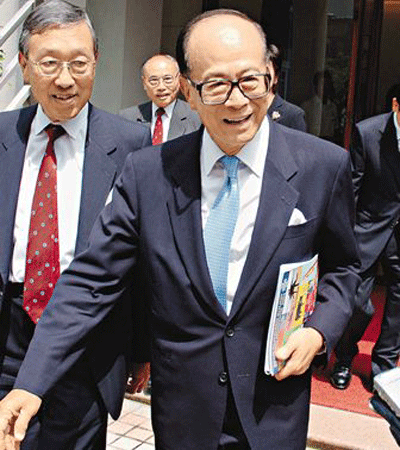 李嘉诚和李家诚 李嘉诚和李家成关系 