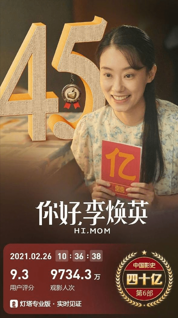 李焕英票房 李焕英票房为什么那么高 李焕英票房 李焕英票房为什么那么高
