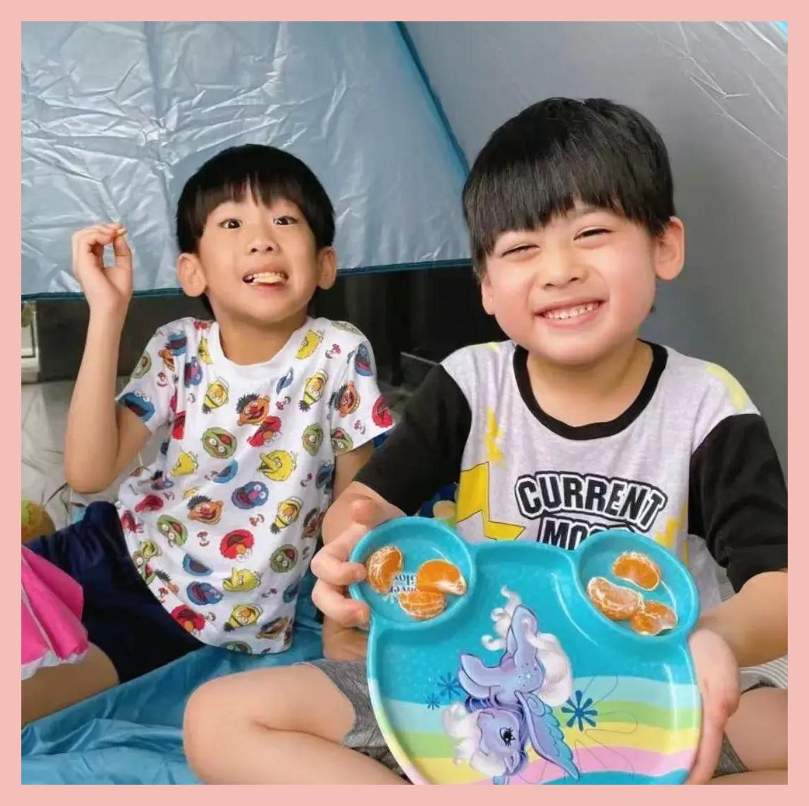 林志颖三个儿子照片 林志颖三个儿子照片比照 