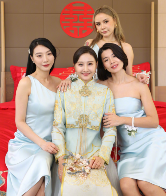 刘诗诗伴娘 刘诗诗成婚时伴娘 