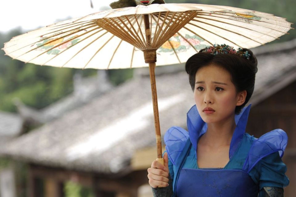 刘诗诗金鹰节 刘诗诗金鹰节采访图片 