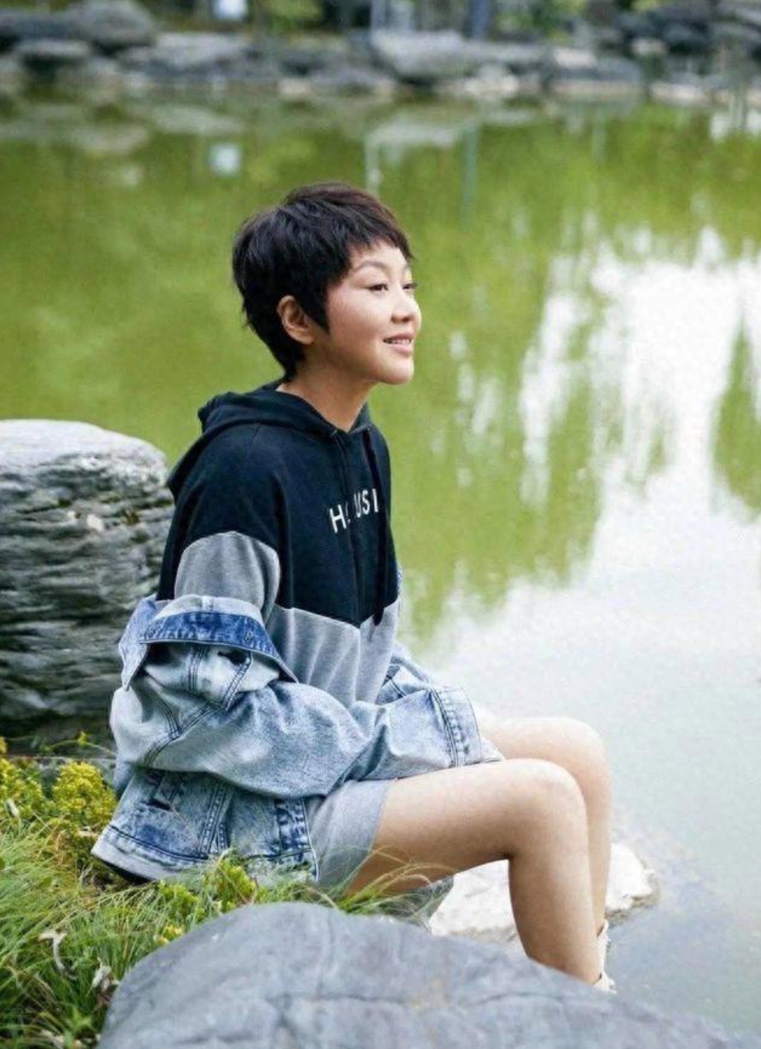 闫妮剃毛门 闫妮眉毛图片 