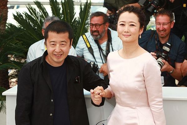贾樟柯赵涛 贾樟柯赵涛上海路演