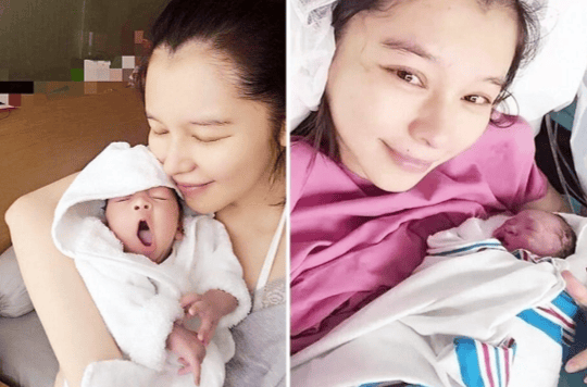 高龄孕妇徐若瑄 孕妇大肚子要生了